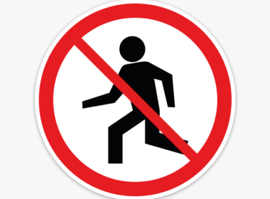 verboden-te-rennen-stickers-raam-deur-verbodsstickers