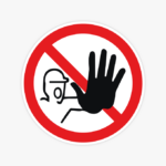 verboden-voor-onbevoegden1-sticker-verbodssticker-rood-klein-groot-geen-doorgang-prive-